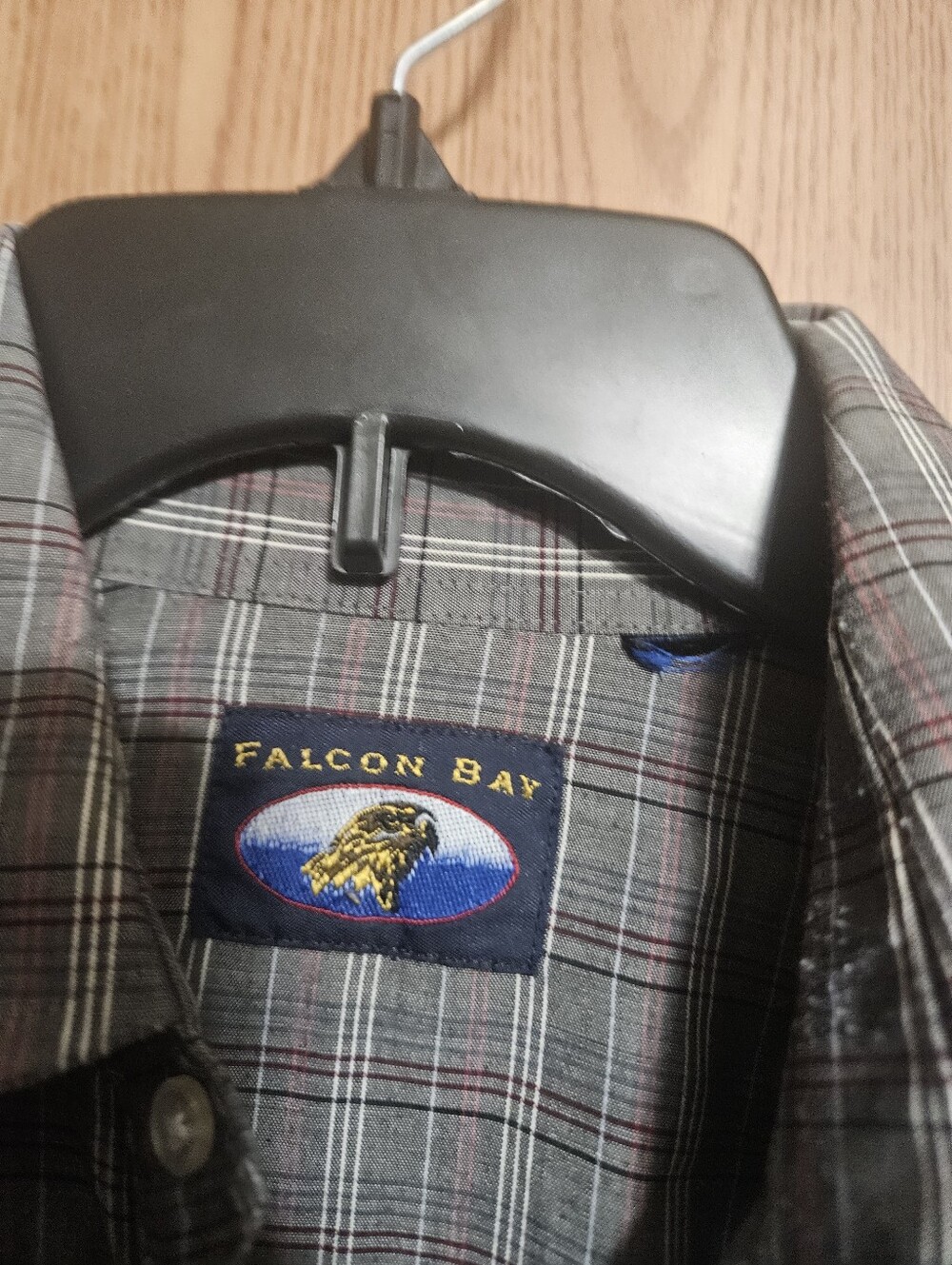 Mens falcon bay pearl snap short sleeve button down - Picture 2 of 5